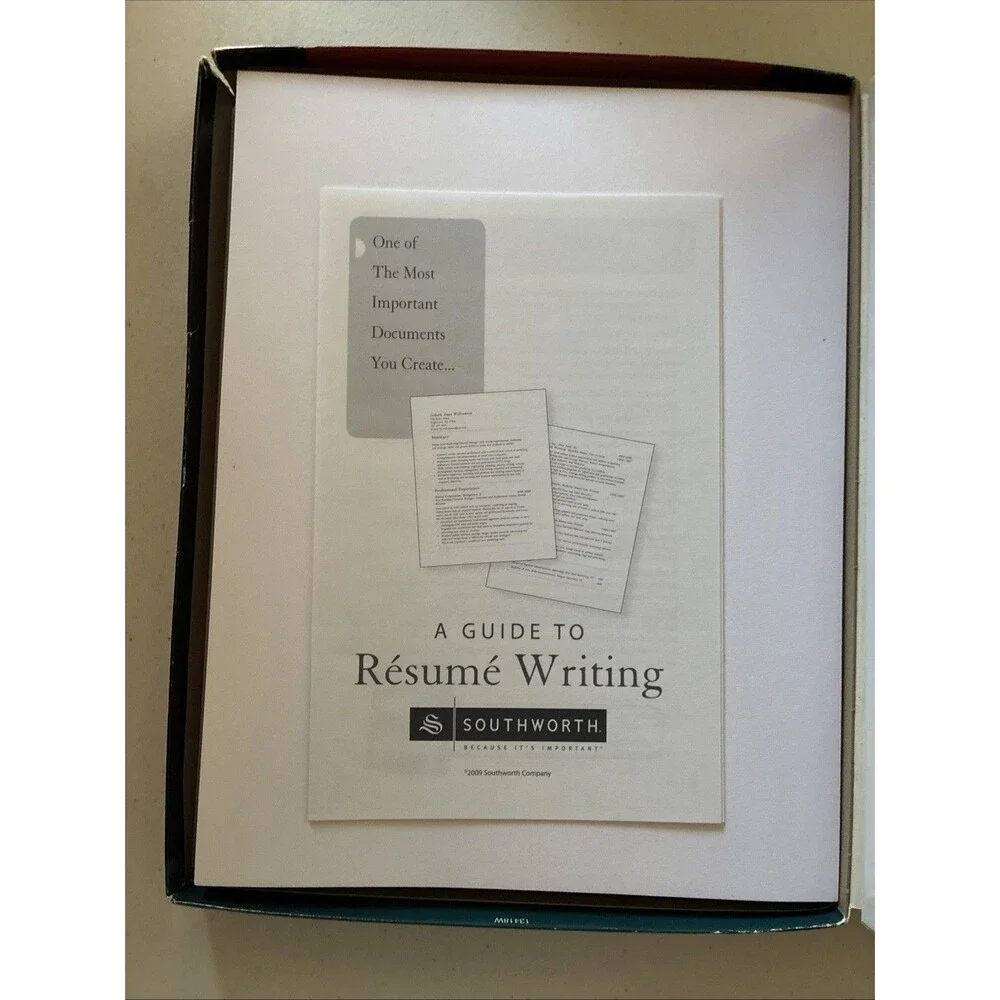 Southworth white resume
